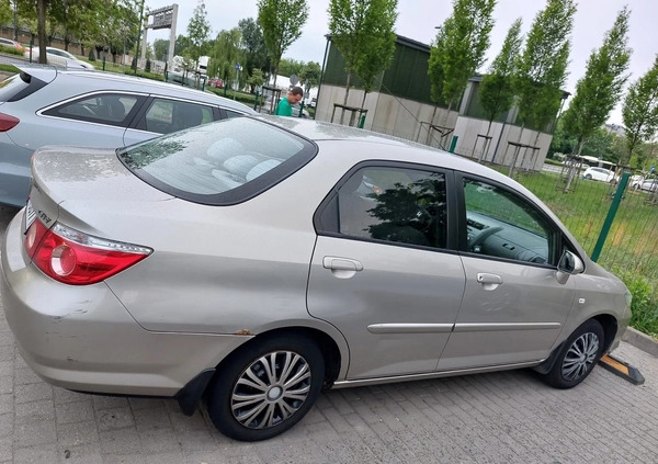 Honda City cena 12700 przebieg: 164000, rok produkcji 2007 z Warszawa małe 22